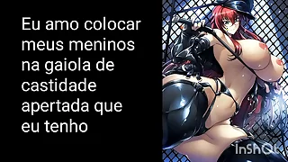 Joi hentai Rias traduzido