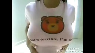 female parent Webcam Strip&colon; Free Dilettante Porn Video ad shy suggestive