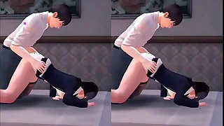 &lbrack; VR &rsqb;&lbrack; Hentai 3D &rsqb; Em thư k&iacute; v&agrave; anh gi&aacute;m &dstrok;ốc