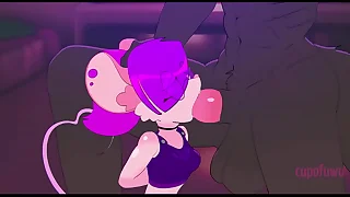 Hard deepthroat not much cop furry