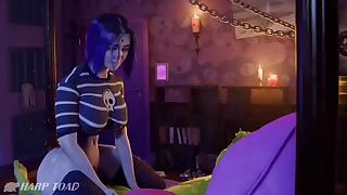 HarpToad - Coal-black & THE WERE-BEAST WITHIN