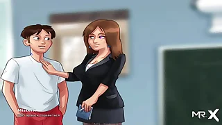 SummertimeSaga - Do Your Homework and I'll Nearby You Something Yummy E1 &num; 40