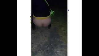 Estamos en polar calle y se le antoja a mi esposita que polar grab&eacute; con su lluvia dorada