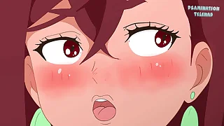 Okarun peeks at Momo in a massage parlor &lpar;she's naked&rpar; Dandadan Hentai&comma; Cartoon&comma; Satirical &lpar;2025&rpar; &excl;