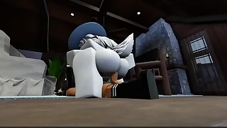 Furry dominates catboy on tap lodging