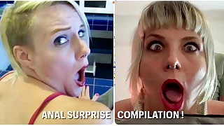 &OpenCurlyDoubleQuote;Not My Ass&excl;&rdquo; Surprise Anal Amateur Cumpilation