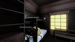 I fucked my femboy with his favorite maien outfit