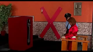 Playgirl bows over for spanking