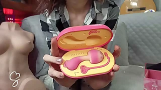 Sarah Supplicate Unboxing PinkPunch Sunset Mushroom Vibrator
