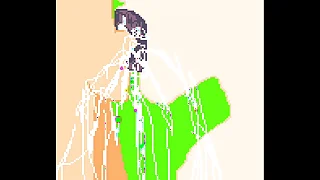 Hentai Blowjob broad in the beam dick in Pixel Art Animation