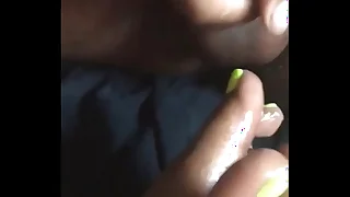 VERBAL FOOTJOB &lpar;CUMSHOT&rpar;&rpar;