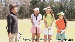 japanhdv Golf Fan Erika Hiramatsu Nao Yuzumiya Nana Kunimi scene3 trailer