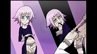 Soul Eater Crona x Maka W&period;I&period;P futanari animation