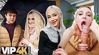 VIP4K&period; Fucking hot blondies Daruma Rai and Veronica Leal inspection playing superspies