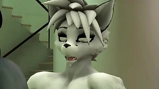 Fleecy Blanco Y Negra Go over Grandes Tetas BekkyBunny