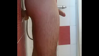 Shower masturbation