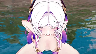 Citlali pussy creampie - 3d anime porn - genshin impact hentai sex