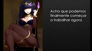 Sess&atilde;o de ordenha no laborat&oacute;rio da Tharja &lpar;Pt-Br&rpar; &lpar;Joi Femdom Cei&rpar;