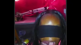 Dick too obese for midget mouf