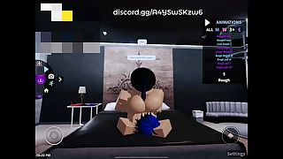 Femboy follado muy duro en Roblox