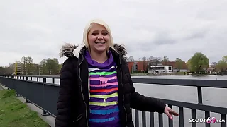 GERMAN SCOUT - TINY GIRL Vest-pocket HOTCORE PICKUP Coupled with FUCK AT STREET Lob