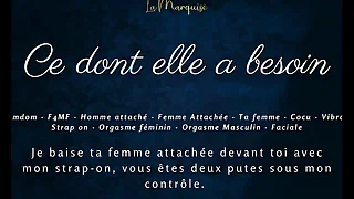 Ce dont elle a besoin - french femdom shore up steady degradation