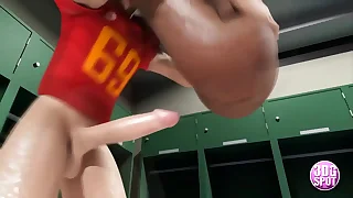 3DGSPOT - Teen Babes Gets Fucked Hard In Locker Room Wits Football Players PART 1&excl; 3D Cartoon&excl;