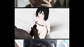 Mikasa Facial Cum Try